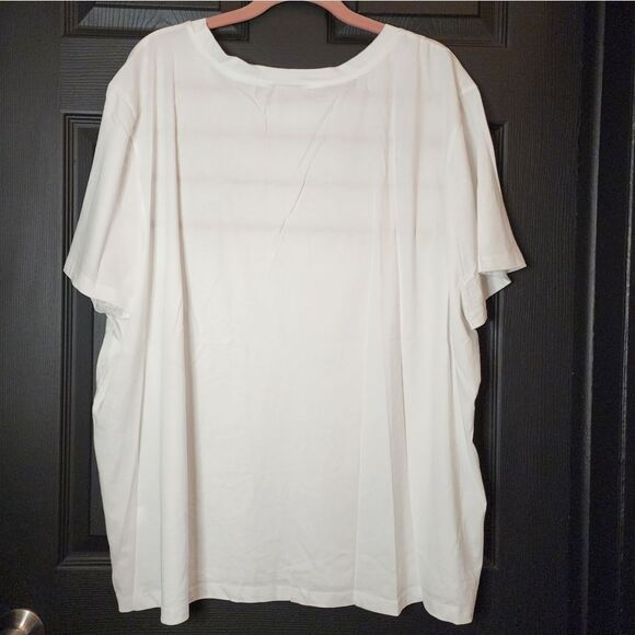 Hayden Love Flocked T Shirt                                                  491 - Picture 8 of 9